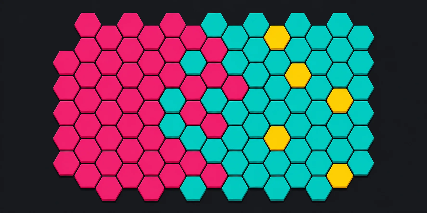 Color Flood — Pop Play game card showing the multicolored grid