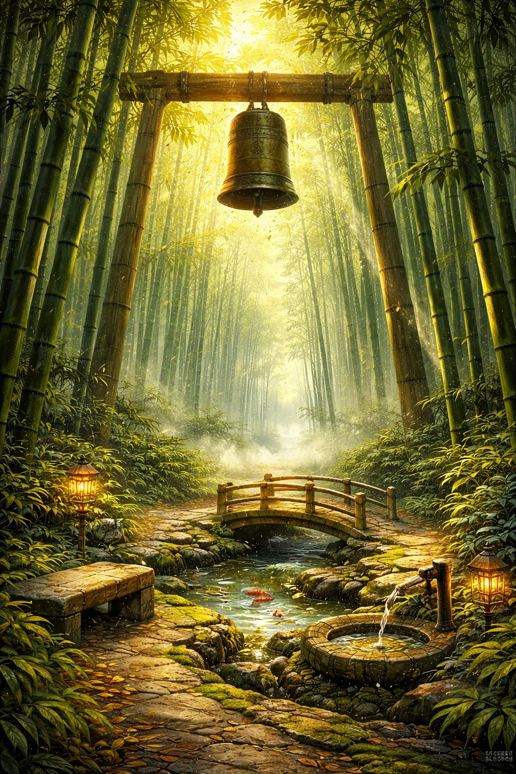 Onitama in the Bamboo Forest themed world