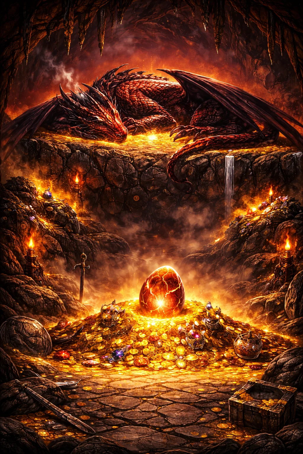 Greedy Dice in the Dragon Lair themed world